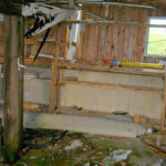 Damaged Building Interior